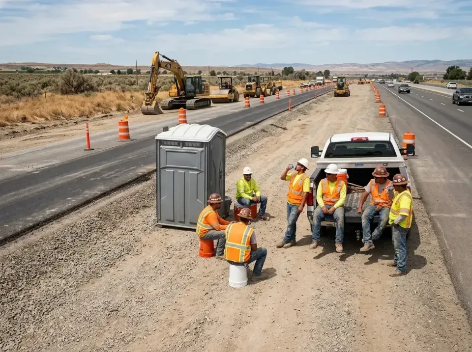highway-road-construction-crew-007 — frequently asked questions, Porta Potty and Restroom Rentals in Vail, CO